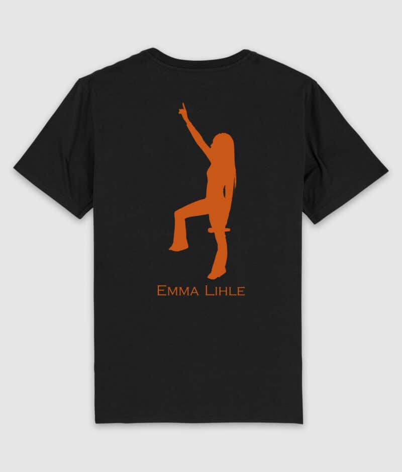 emma lihle-logo-tshirt-black-back