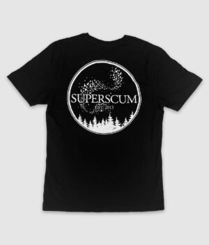 superscum-into the wild-tshirt-black-back