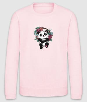 beduna-blomstrende-sweatshirt-kids-baby pink-front