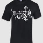 defacing god-logo-tshirt-black-front