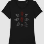 made by ka-fingers-tshirt ladies-black-front