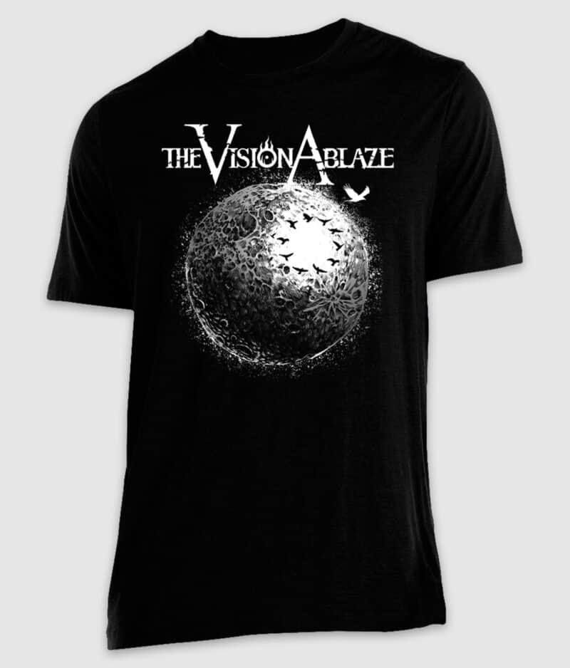 the vision ablaze-circle of sins-tshirt-black-front
